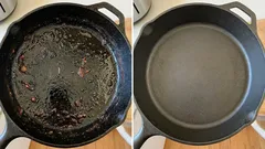 Pánev se zbaví tuku a připálených zbytků během několika vteřin: pomůže vám levný lék z lékárny